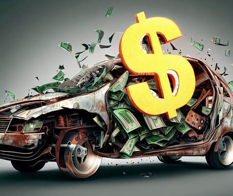 scrap car to cash