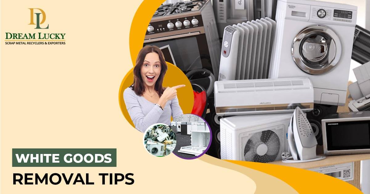 white goods removal tips