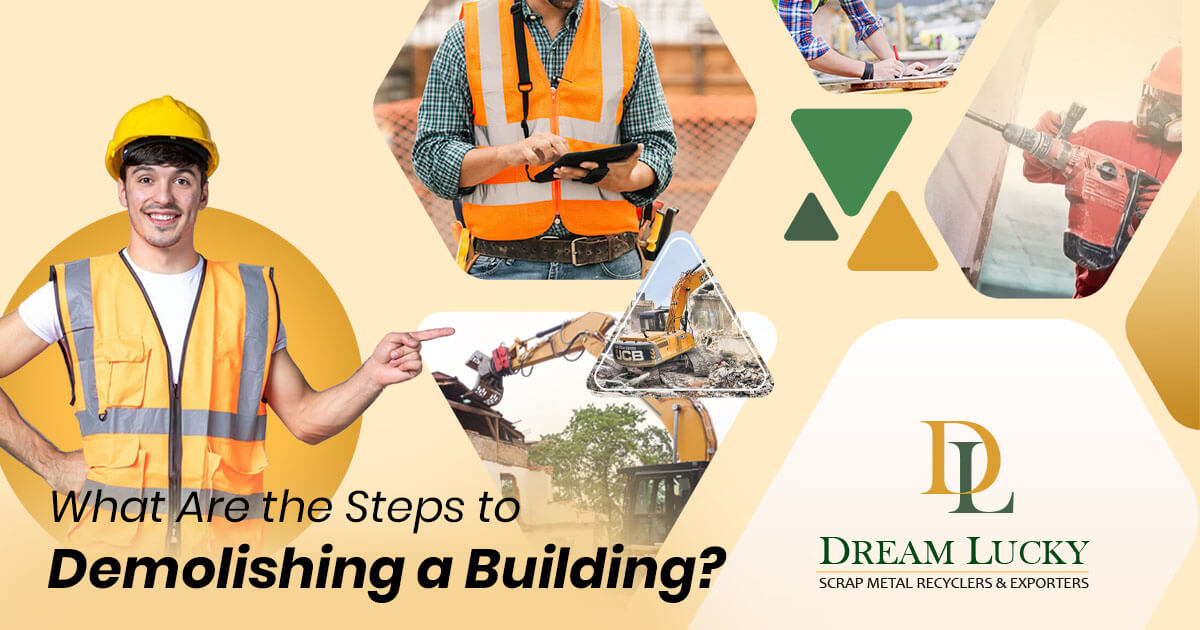 what are the steps to demolishing a building